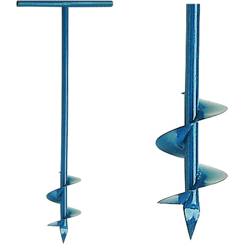 foto del prodotto trivella a mano 10cm h95cm cavabuche in acciaio verniciato