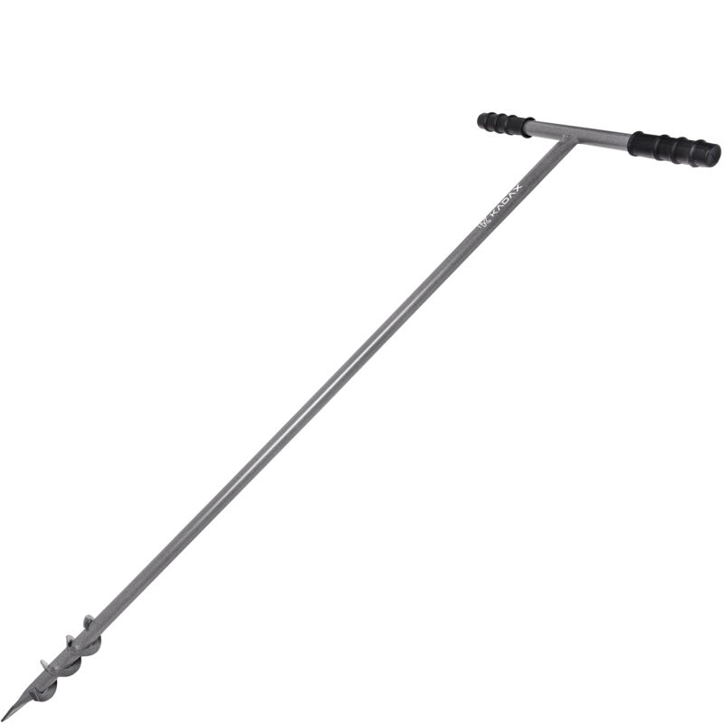 foto del prodotto trivella manuale a forma di t kadax per piantare alberi, punta da giardinaggio per pali di recinzione, punta da trapano per piantare con manico 50