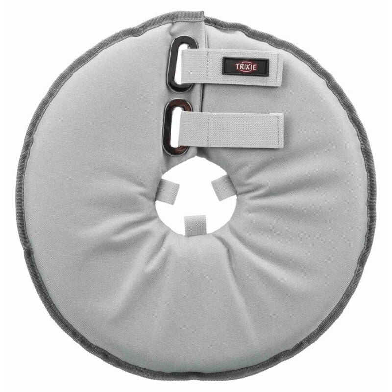 foto del prodotto trixie collare di protezione in poliestere grigio l xl 53 56cm 27cm