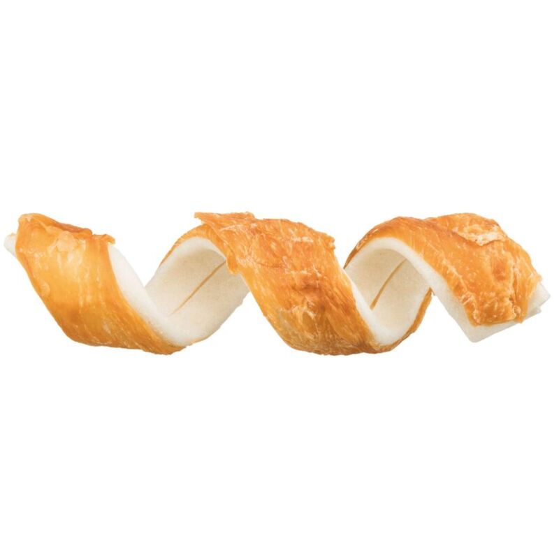 foto del prodotto trixie dentafun riccioli con pollo 15cm 3pz. 110gr. offerta multipack 6 confezioni