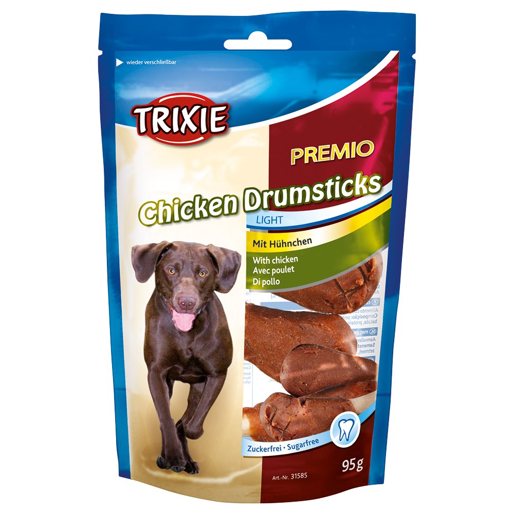 foto del prodotto trixie ossi da masticare premio chicken drumstick 5 pz