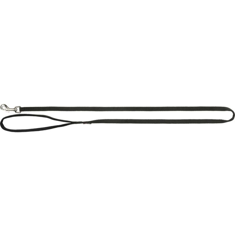 foto del prodotto trixie premium guinzaglio m l 1m 20mm grigio