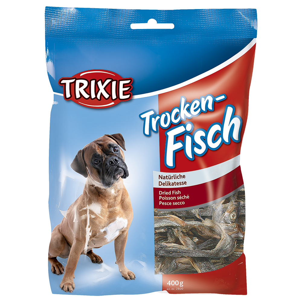 foto del prodotto trixie spratti secchi snack per cane 400 g