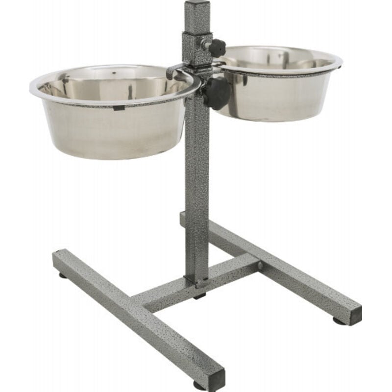 foto del prodotto trixie supporto regolabile per ciotole per cani 3,6 l 20 cm