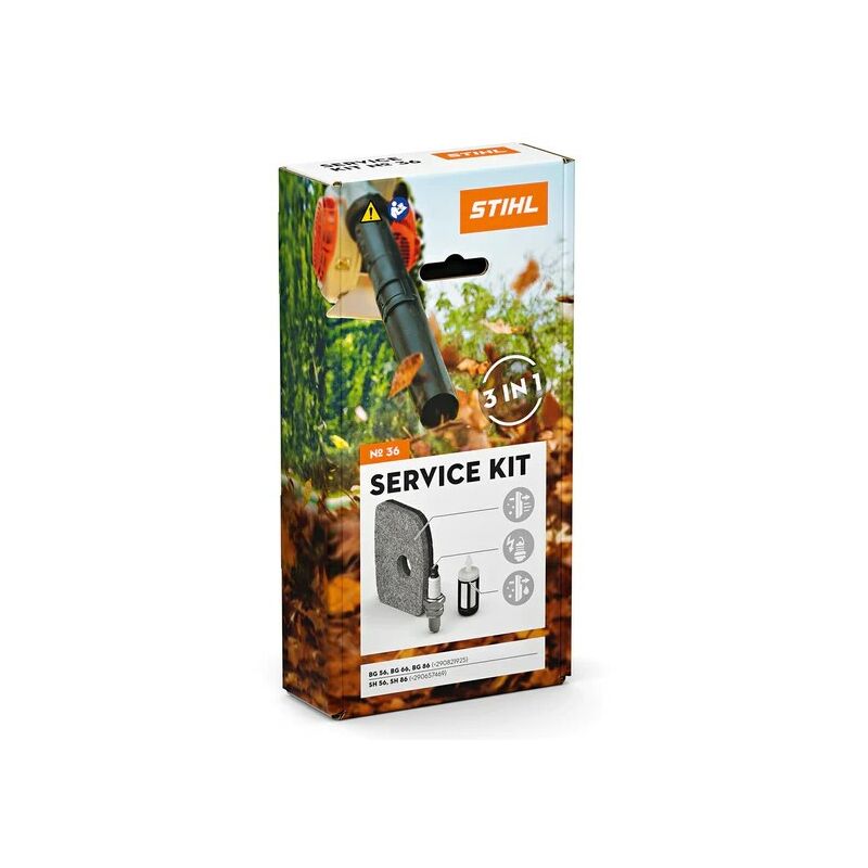 foto del prodotto trizeratop service kit numero 36 stihl per soffiatore bg 56 bg 66 bg 86
