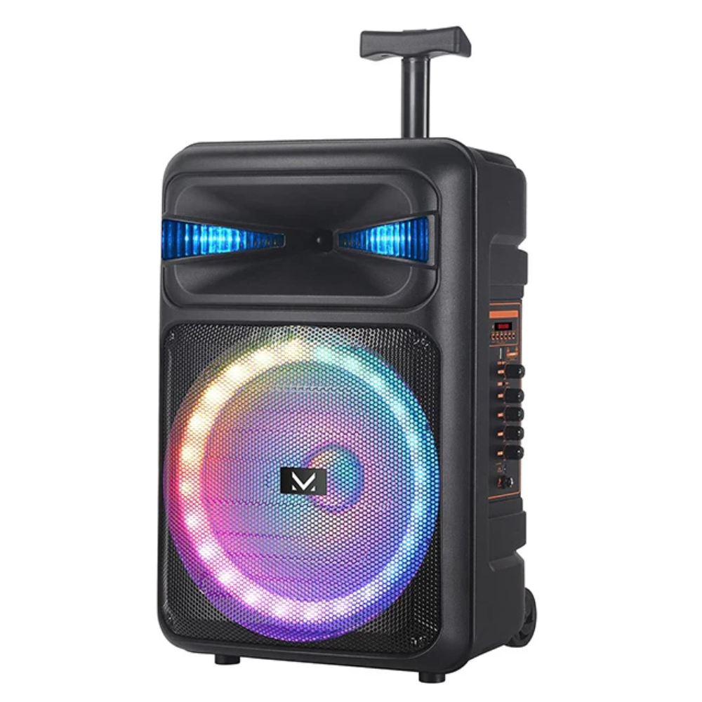 foto del prodotto trolley speaker bluet 320w luci mic