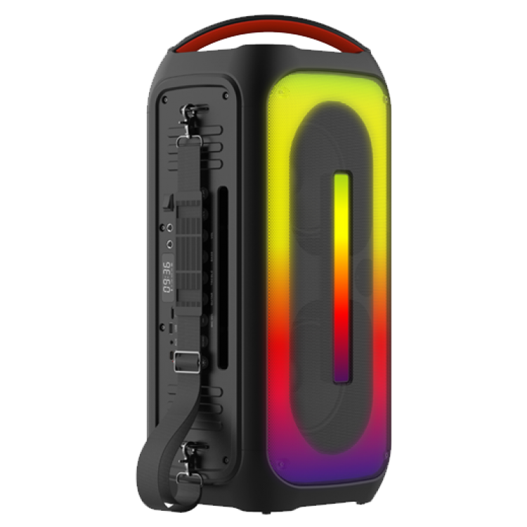 foto del prodotto trolley speaker majestic 2 6,5tws bt usb msd mic batt.116366 bk