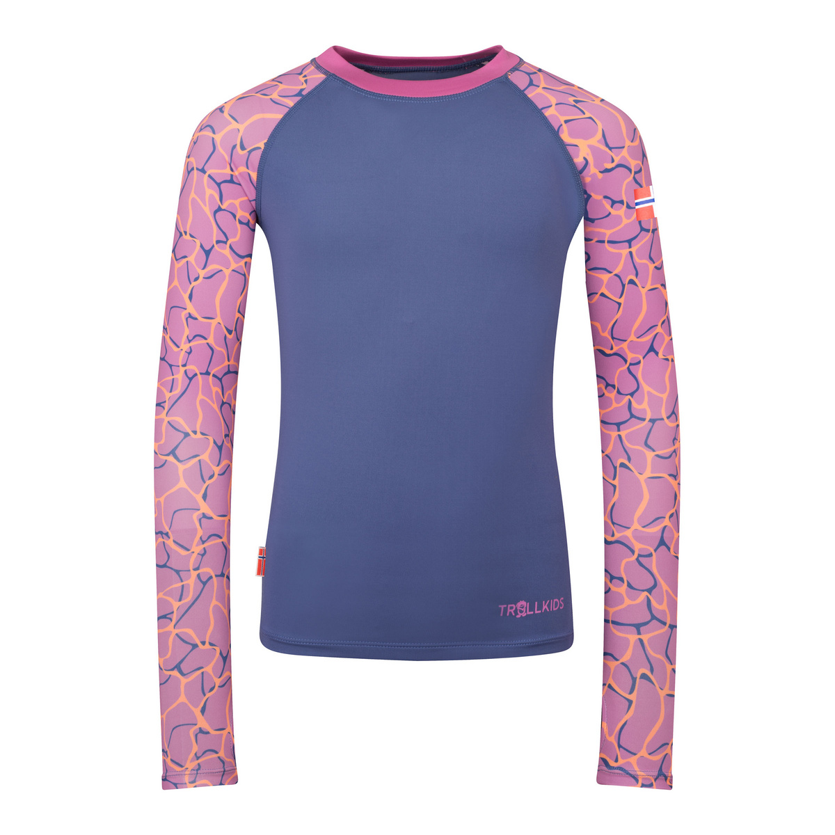 foto del prodotto trollkids bambino camicia haukland swim