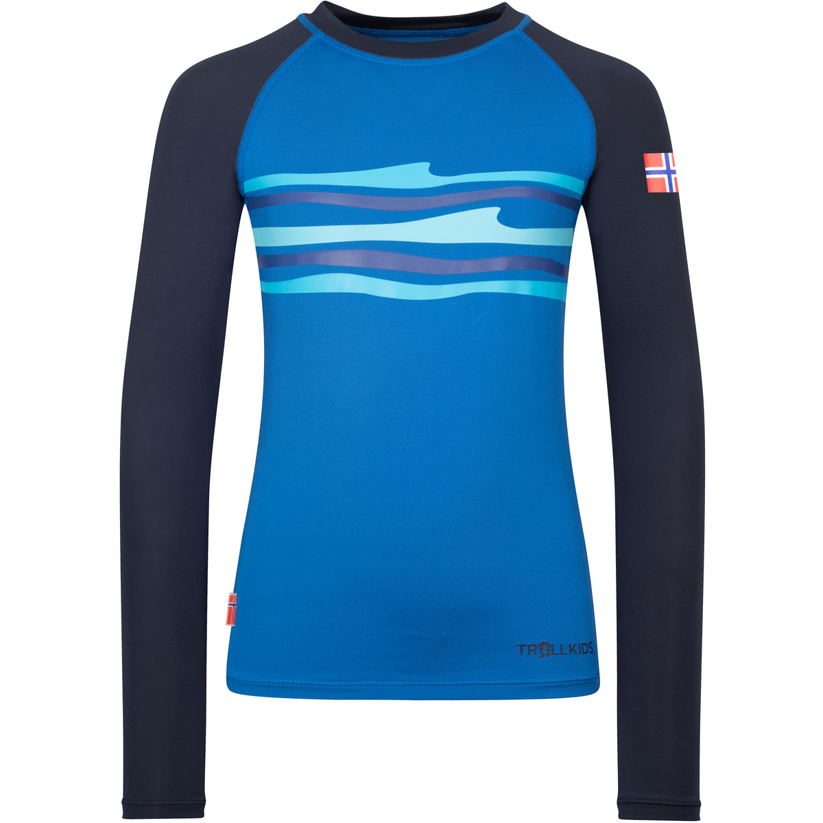 foto del prodotto trollkids bambino camicia haukland swim