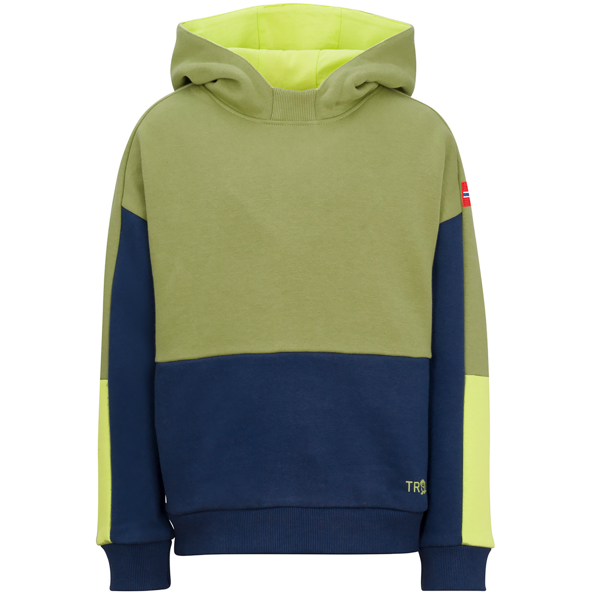 foto del prodotto trollkids bambino felpa con cappuccio rondane