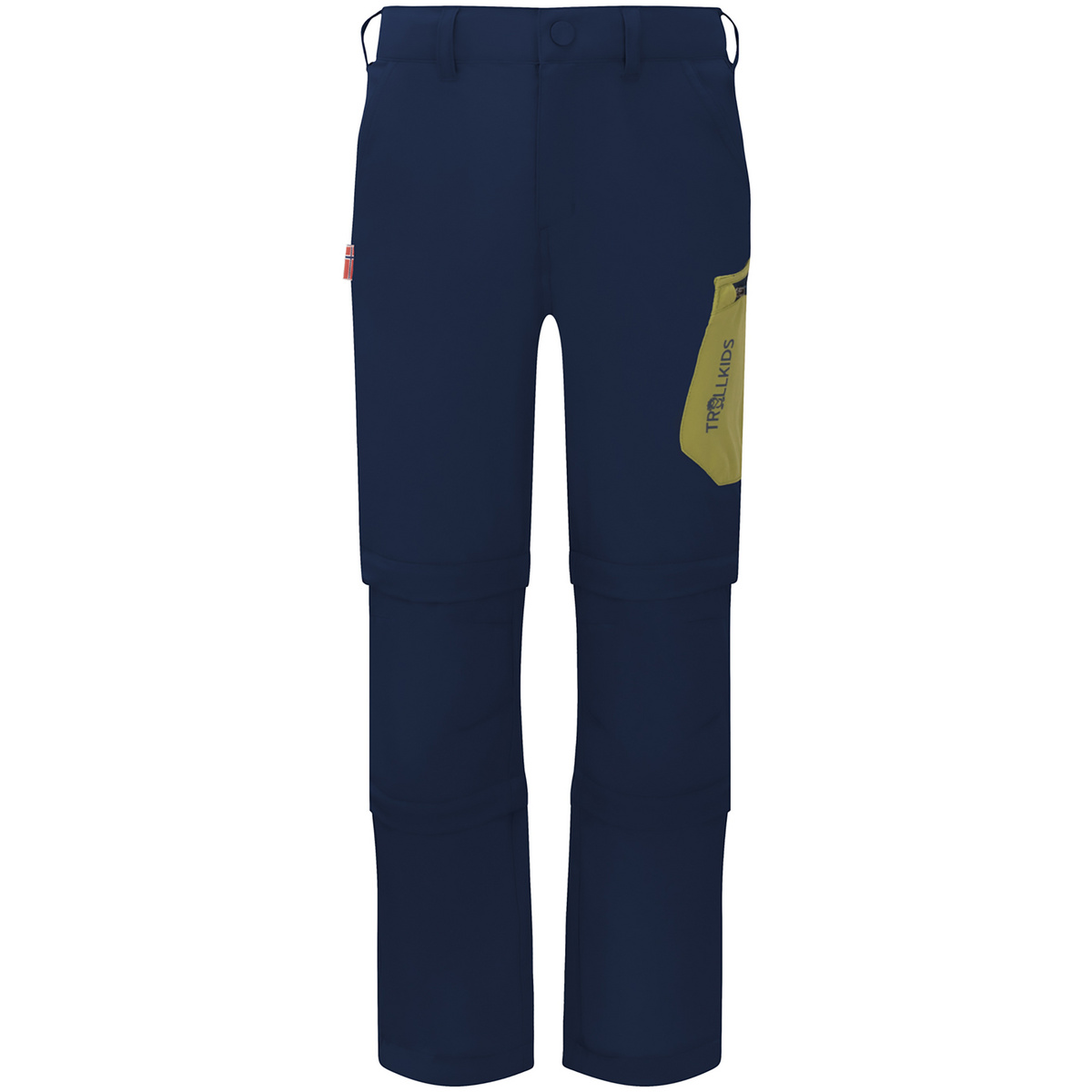 foto del prodotto trollkids bambino pantaloni preikestolen double zip off