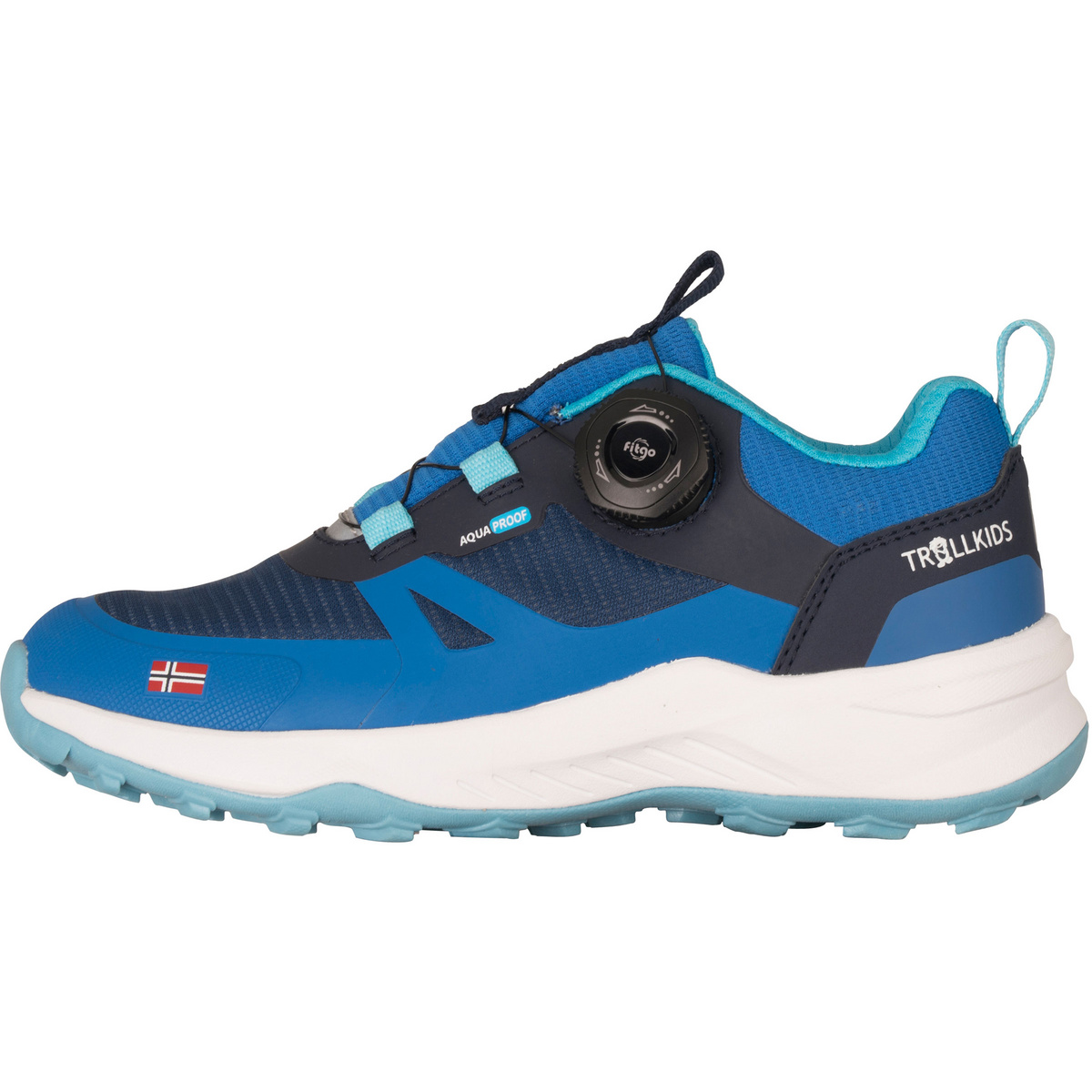 foto del prodotto trollkids bambino scarpe trollfjord hiker low xt