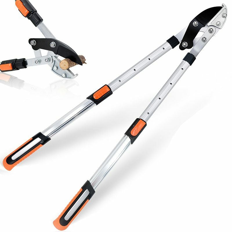foto del prodotto troncarami telescopico con lama ad incudine 87 x 34 cm m tal