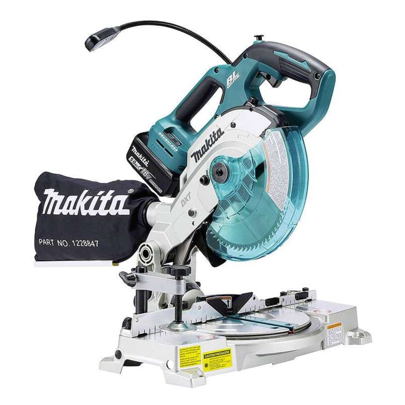 foto del prodotto troncatrice makita 18v agli ioni di litio 165mm senza batteria n caricabatterie dls600z