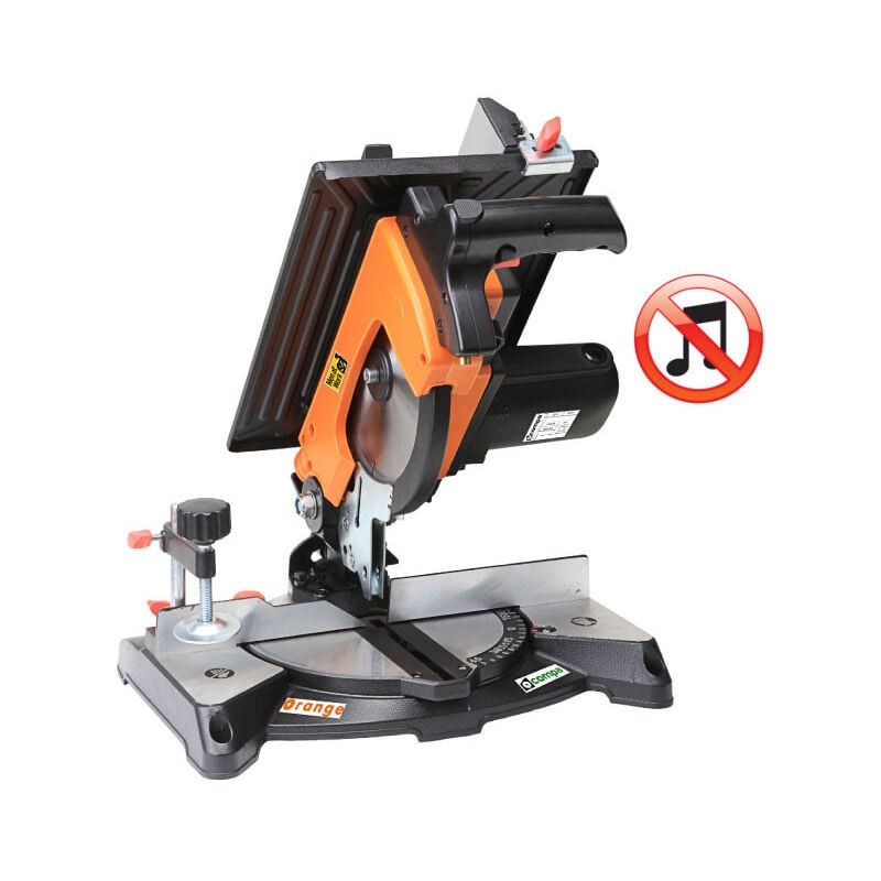 foto del prodotto troncatrice portatile compa orange 210 in alluminio con motore a spazzole e lama con diametro 210 mm, 1200 w 5000 giri mm