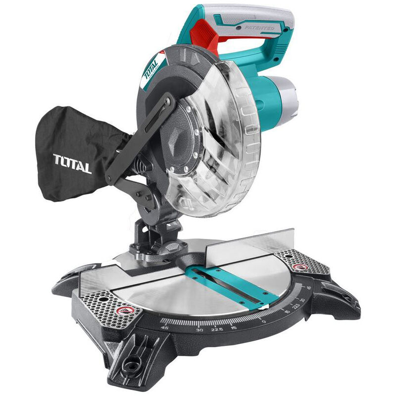foto del prodotto troncatrice radiale banco sega circolare legno lama 210mm total