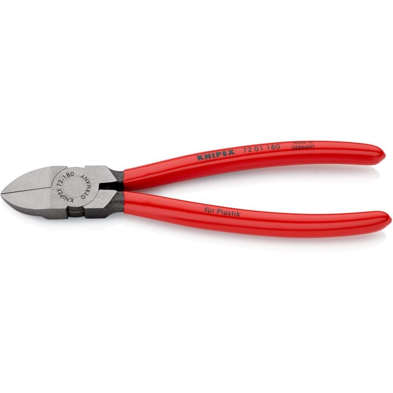 foto del prodotto tronchese per resina sintetica rivestiti in resina sintetica 180 mm 72 01 180 knipex