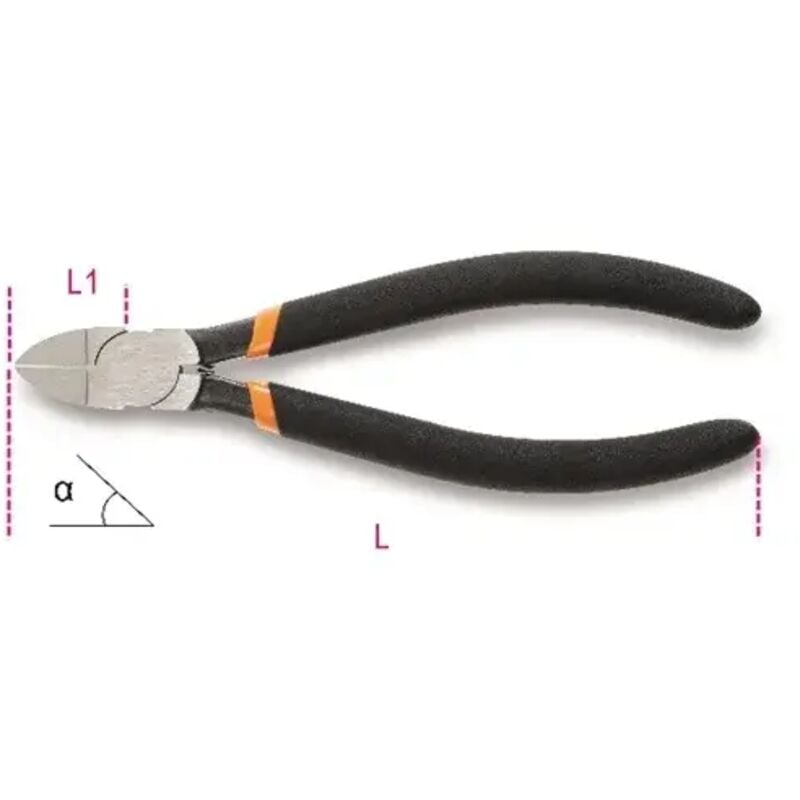 foto del prodotto tronchese taglienti diagonali rasi beta 1080d - 160 - 45