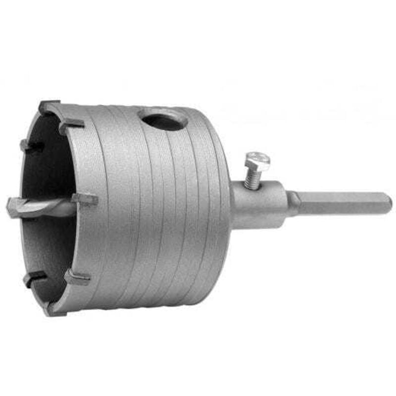 foto del prodotto tronchesino jobi per muratura corona 80 mm manico esagonale