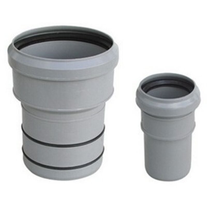 foto del prodotto tronchetto pp riduzione al pvc valsir diam. f 75 x m 100 lungh. 80