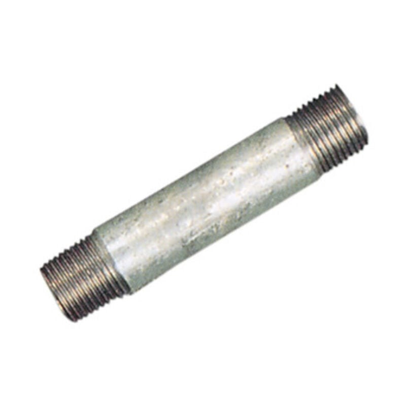 foto del prodotto tronchetto zincato 2 filetti 1 2x15 art. 532. prezzo per 1 pezzo.