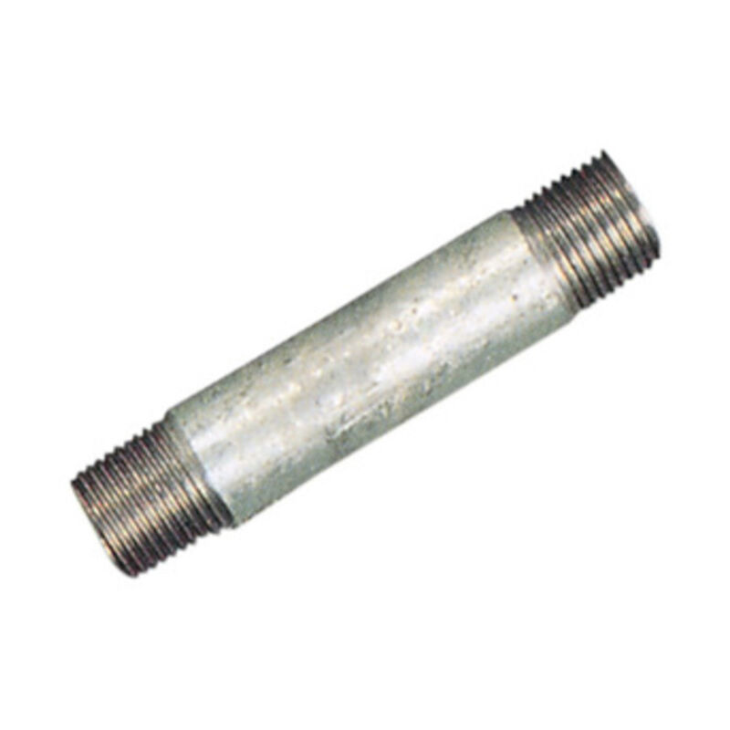 foto del prodotto tronchetto zincato 2 filetti 3 4x15 art. 532. prezzo per 1 pezzo.