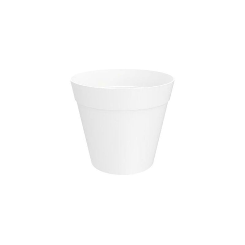 foto del prodotto tronco conico semplice chicago 35cm bianco vasar