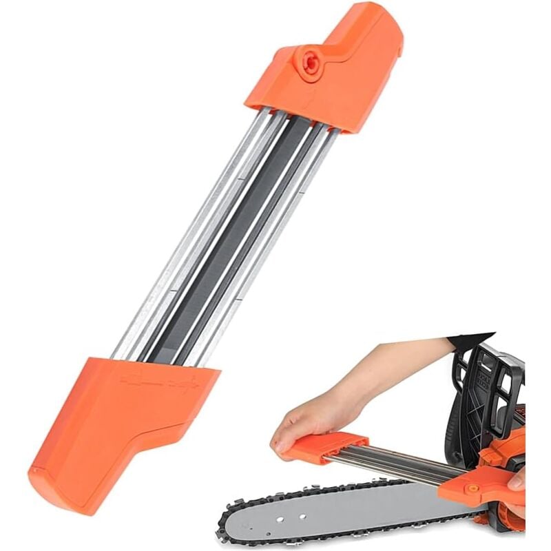 immagine 0 del prodotto tronconneuse outil d aff tage,2 in 1 aiguiseur de chaine compatibile con stihl 56057504303
