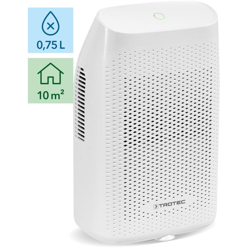 foto del prodotto trotec deumidificatore elettrico ttp 10 e potenza 0,75 l giorno 10 m 25 m deumidificatore per ambienti