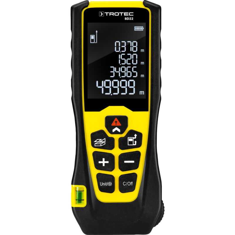 foto del prodotto trotec misuratore di distanza laser bd22
