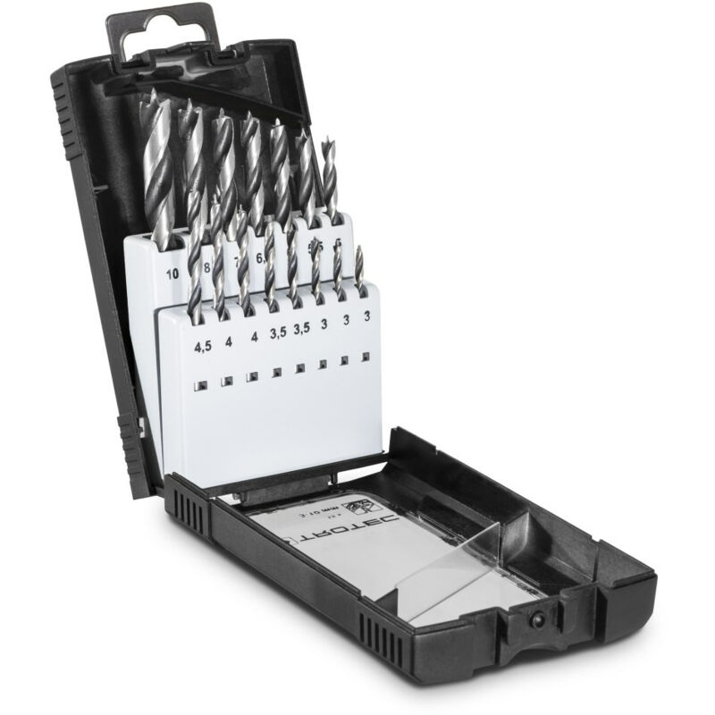 foto del prodotto trotec set di punte da trapano per legno 15 pz. 