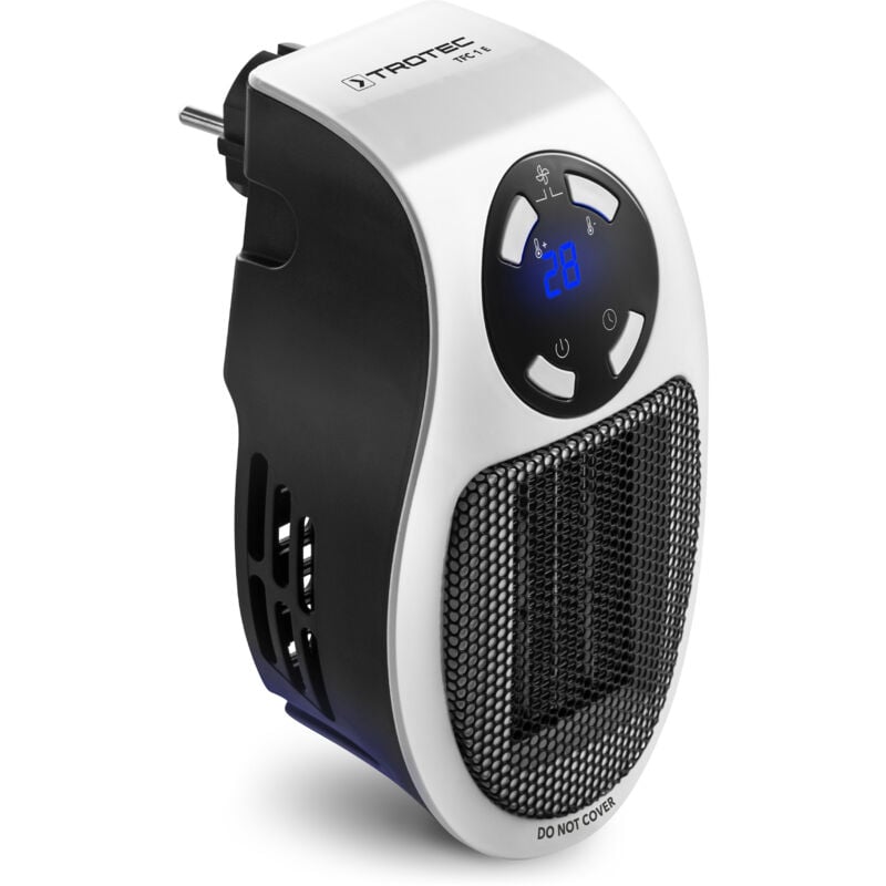 foto del prodotto trotec termoventilatore a presa tfc 1 e timer 1 12 ore 500 watt 15 a 30 c