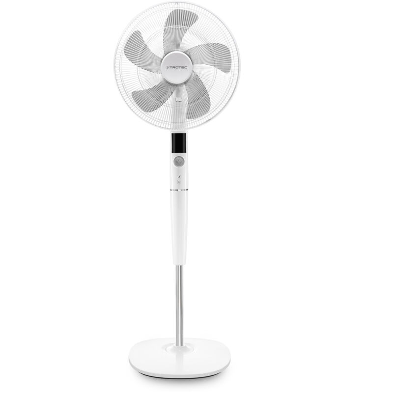 foto del prodotto trotec ventilatore a piantana di design tve 26 s, con telecomando oscillazione a 85 30 w