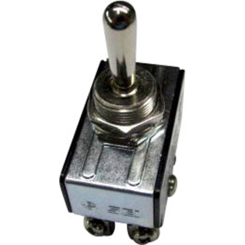 foto del prodotto tru components 1587677 tc r13 28e 06 interruttore a levetta 250 v ac 10 a 2 x on off on permanente 0 permanente
