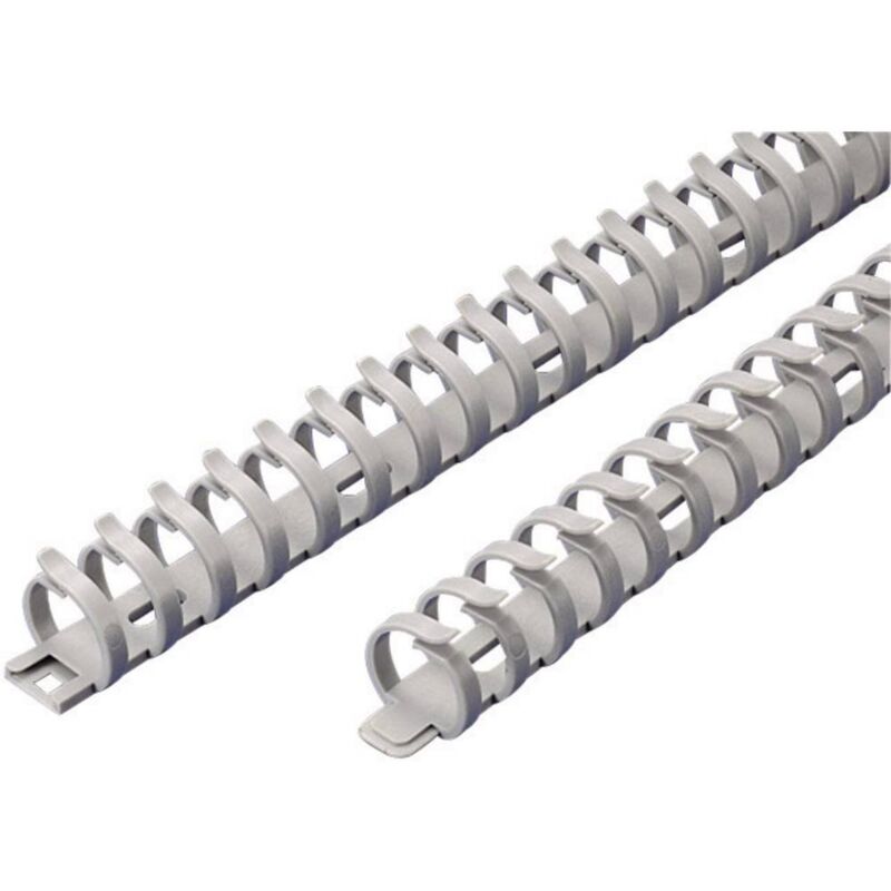 foto del prodotto tru components 1593221 tc fdr30203 canalina portacavi flessibile 29 mm max grigio 1 pz.