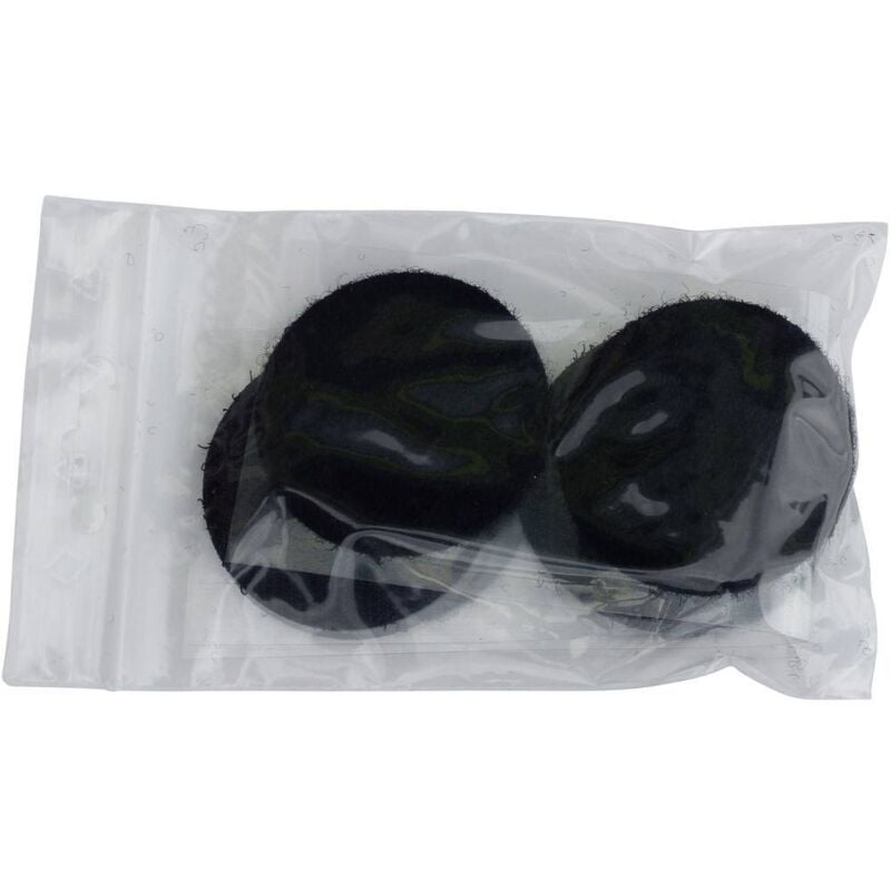 foto del prodotto tru components 684 330 bag punti a strappo da incollare lato morbido e lato rigido 47 mm nero 4 paio a