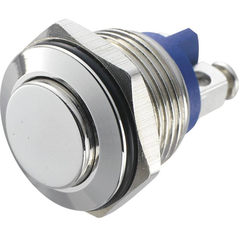 foto del prodotto tru components 701281 gq 16h n pulsante antivandalo 48 v dc 2 a 1x off on momentaneo ip65 1 pz.