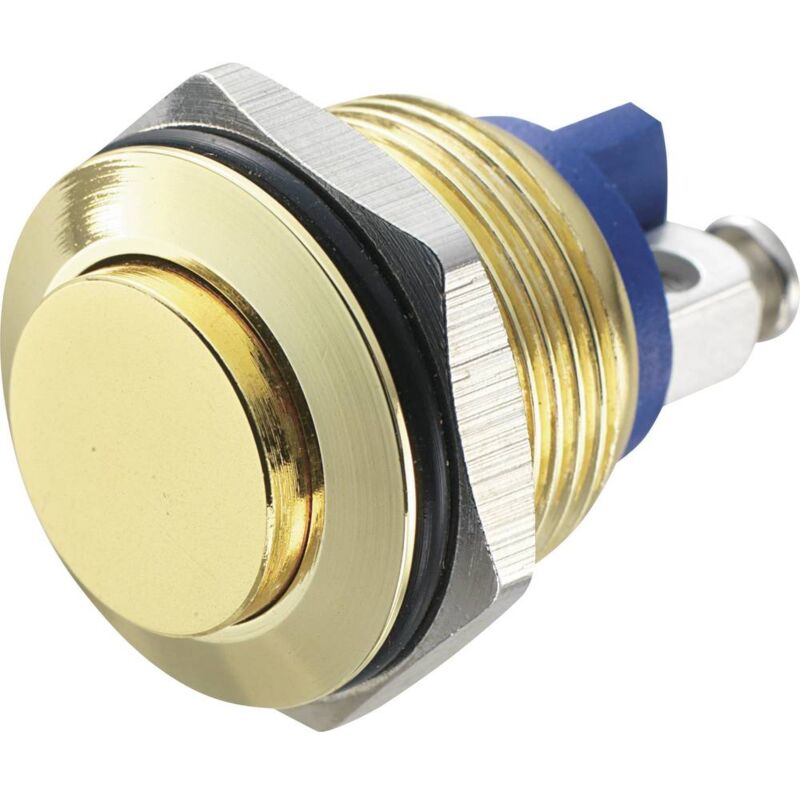 foto del prodotto tru components 701282 gq 16h g pulsante antivandalo 48 v dc 2 a 1x off on momentaneo ip65 1 pz.