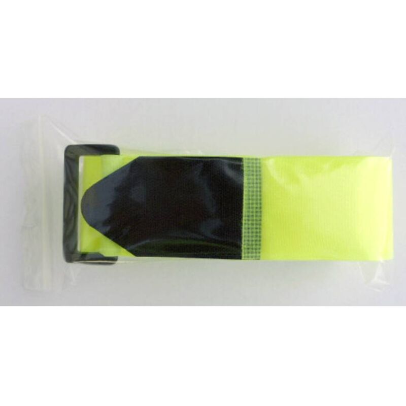 foto del prodotto tru components 922 0309 bag nastro a strappo per valigia con fibbia lato morbido e lato rigido giallo 1 pz.