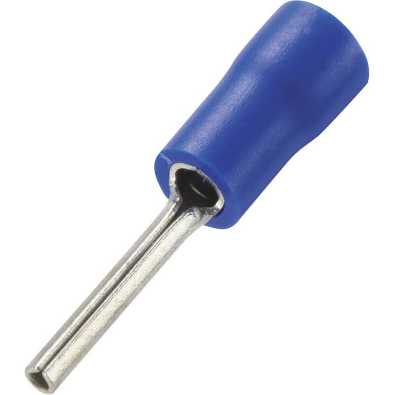 foto del prodotto tru components capocorda a puntale 4 mm 6 mm , parzialmente isolato, giallo conrad components 739441, 50 pz.
