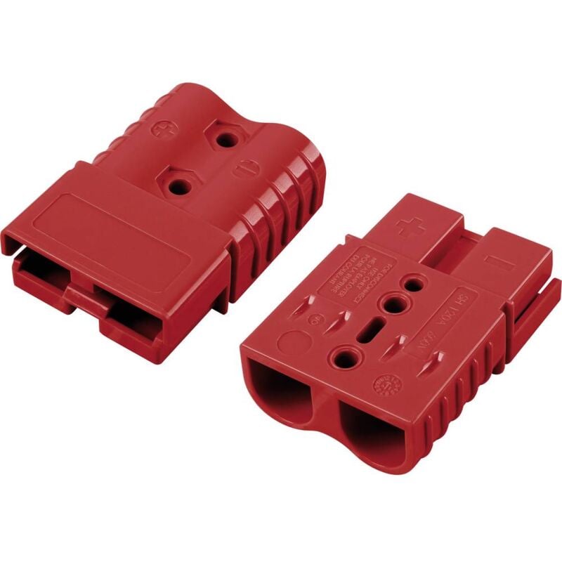 foto del prodotto tru components connettore per batteria ad alta corrente, 120 a, rosso, contenuto 1 pz.