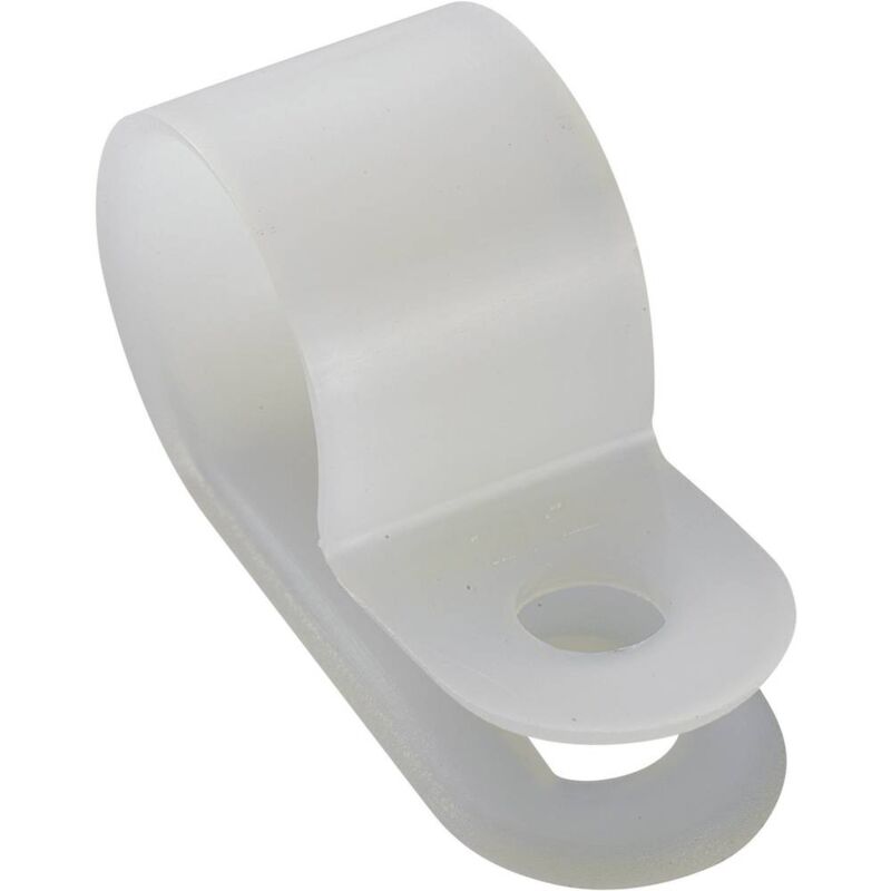 foto del prodotto tru components fascetta di fissaggio avvitabile naturale 532032 25 pz.