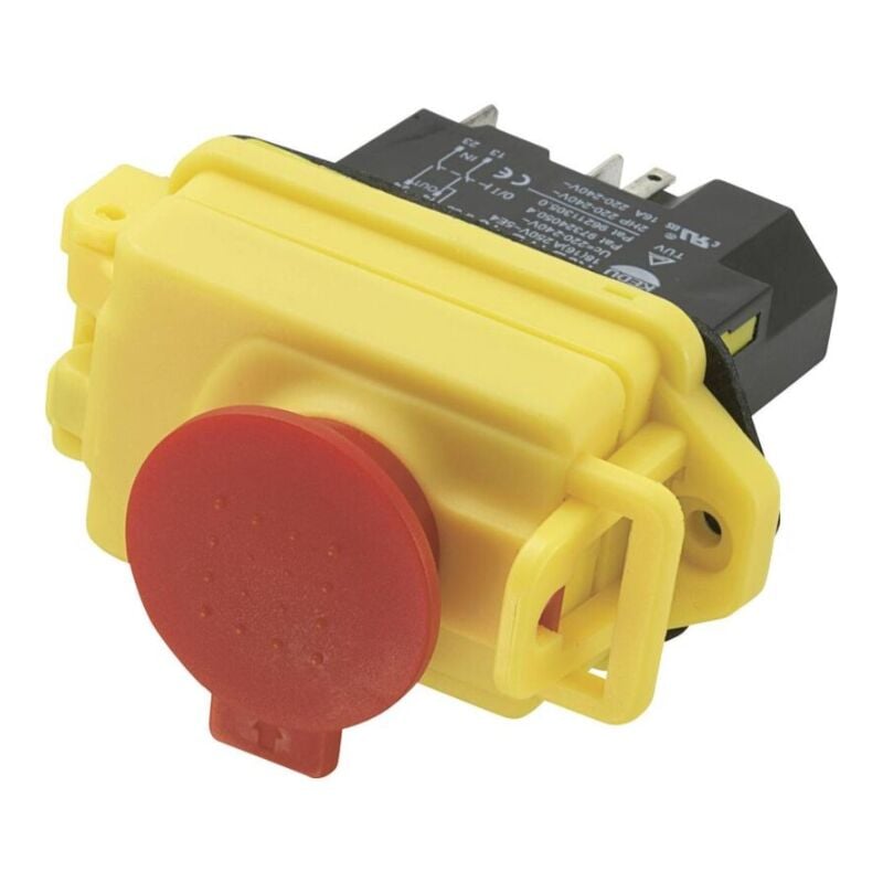 foto del prodotto tru components kjd17b 16 701381 250v ac 18a 1x interruttore magnetico a scatto on off 1 pz.