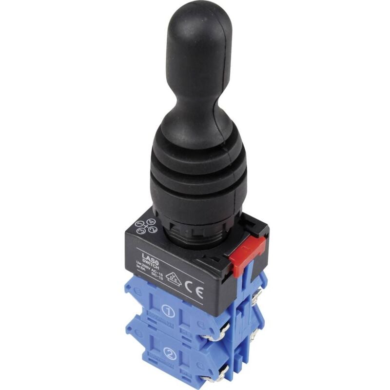 foto del prodotto tru components las0 k 40c41 joystick 250 v ac leva diritta a vite ip67 1 pz.