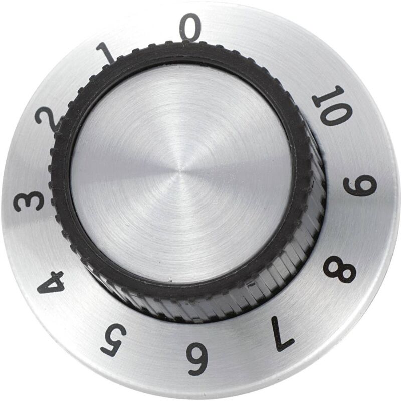 foto del prodotto tru components manopola con scala in alluminio x a 36,8 mm x 14,8 mm rn 114a, 1 pz.
