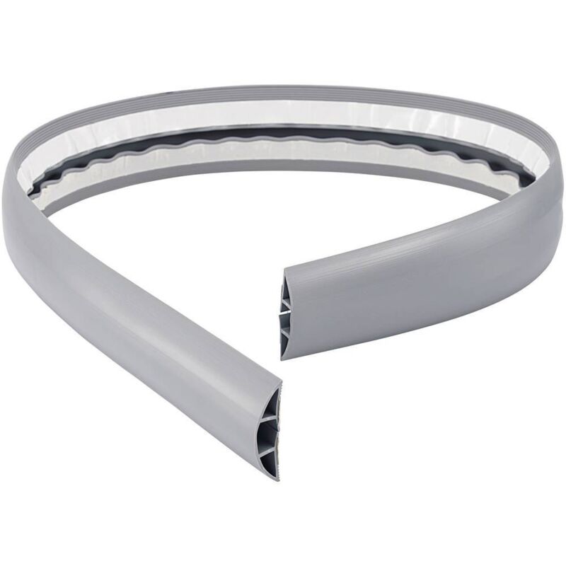 foto del prodotto tru components ponte passacavi 1566306 pvc grigio numero canali 1 1800 mm contenuto 1.8 m