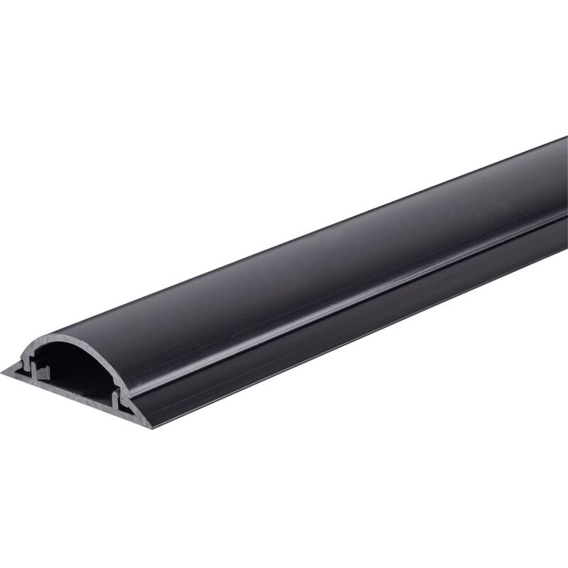 foto del prodotto tru components ponte passacavi 1571661 pvc nero numero canali 1 1000 mm contenuto 1 m