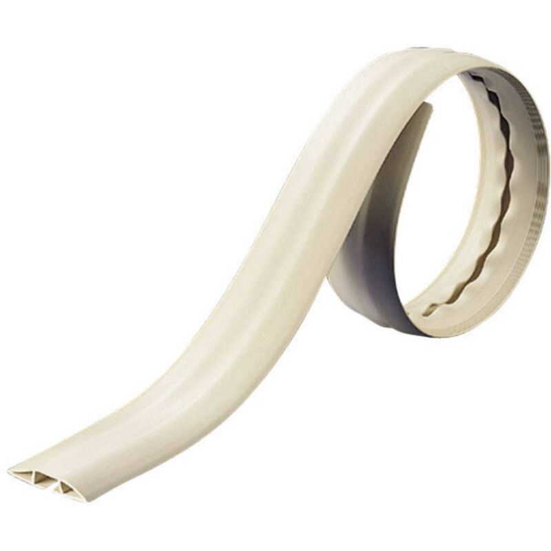 foto del prodotto tru components ponte passacavi 1592928 bianco numero canali 1 1830 mm contenuto 1 pz.