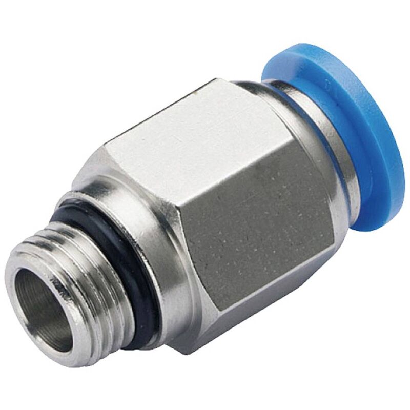 foto del prodotto tru components raccordo diritto pc12 g04 tubo 12 mm diametro foro montaggio g1 2 1 pz.