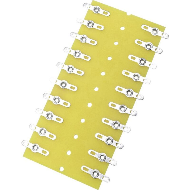 foto del prodotto tru components striscia a saldare bilaterale totale poli 20 carta laminata l x l x a 82 x 38 x 1.6 mm 1 pz.